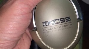 Koss Pro4AA Titanium  Headphone Review