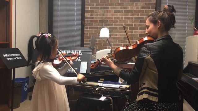 Etude - Suzuki Violin Book 1 with metronome смотреть онлайн