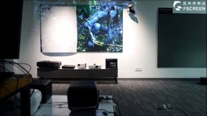 JMGO N1 Ultra Projection Comparison: 100‘’ Fresnel Screen VS White Wall VS Photon Projection Screen