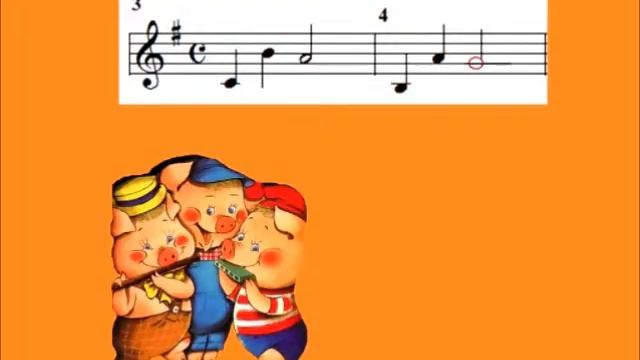 Сольфеджио. Чтение с листа."3 поросёнка" смотреть онлайн