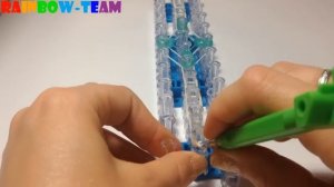 КАК СПЛЕСТИ КОЛЬЦО ИЗ РЕЗИНОК| Кольцо БРИЛЛИАНТ из резинок от Rainbow Team