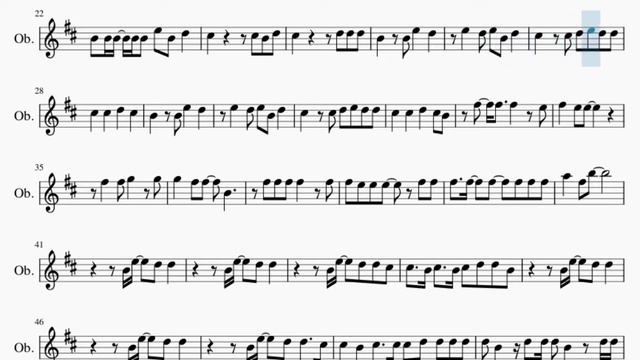 Oboe Sheet Music: How to play Beggin by Maneskin смотреть онлайн
