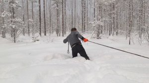 Зимний оффроуд по болоту. 500 метров за 6 часов. Полное видео.