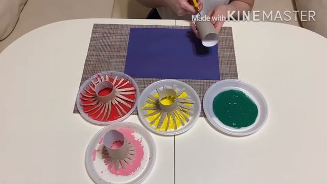 Нетрадиционная техника рисования "Праздничный салют". Сибова Д.И. смотреть онлайн