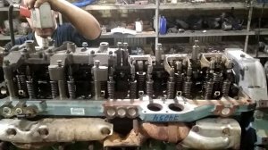 Сборка двигателя Detroit s60 14L часть2