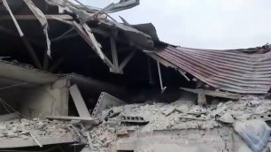 Кадры разрушений в результате удара ВСУ по больнице в Новоайдаре