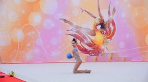 Художественная гимнастика - работа с предметом - мяч