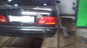 Mercedes-Benz E320 W210 развал-схождение