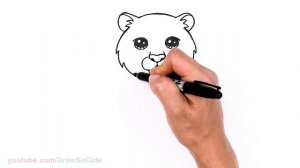 How to Draw a Tiger Easy ?Cute Cartoon Animal