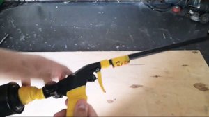 Самодельная пневматика под 4.5 мм своими руками.стрельба.