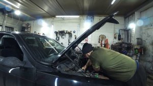 Замена насоса ГУР на Alfa Romeo 156. Replacing the power steering pump on the Alfa Romeo 156.