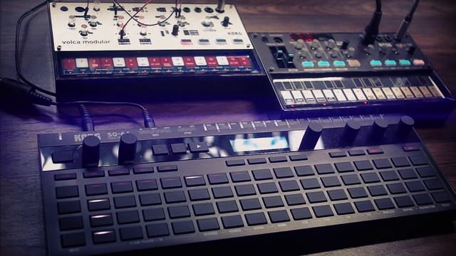 Korg volca modular, FM, SQ-64 - soundscape ~ Hikoboshi ~ смотреть онлайн