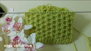 РЕЛЬЕФНЫЙ УЗОР СПИЦАМИ Объемный 279 Вязание спицами Knitting patterns