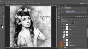 Pencil Drawing Photoshop Action Tutorial