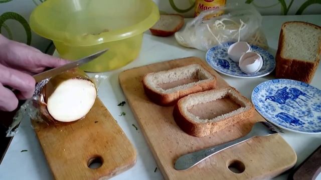 Омлет с сыром на сковороде Простой рецепт блюда из яиц на завтрак! смотреть онлайн