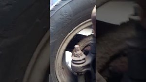 Ниссан санни н13 задняя ходовая.