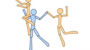 Танец короткий но прикольный