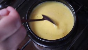 Корейская кухня Яйца на пару Керанджим  рецепт 계란찜 Steamed egg Gyeranjjim recipe