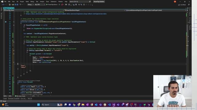 Creating Dataverse Plugin Package смотреть онлайн