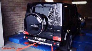 Самый МОЩНЫЙ ВЫХЛОП BRABUS ГЕЛЕНДВАГЕН G63 V8 Bi Turbo