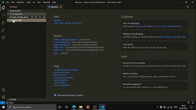 Set Up Python In Visual Studio | Run your First Python program in VSCode | Beginners