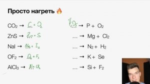 2.7 Разложение бинарных соединений | Неорганика к ЕГЭ | Георгий Мишуровский