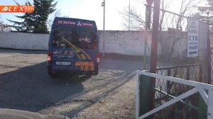 Девушка за рулём автобуса! Видео с экзамена на категорию "D".