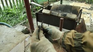 Кухонный нож своими руками (сталь Х12МФ). Закалка в домашних условиях.