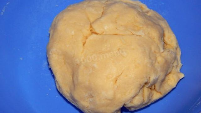 Домашнее песочное печенье на маргарине
