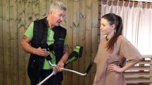 "Нет проблем" триммер Greenworks 40 вольт