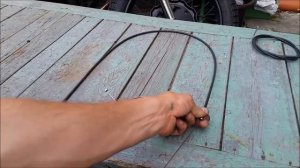 Мотоцикл Урал. #52. Обслуживание и установка тросов.