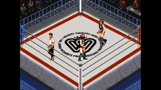 Super Fire ProWrestling Queen's Special - Super Famicom Gameplay смотреть онлайн