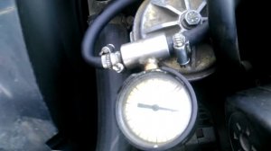 Проверка давления в топливной рампе BMW E34. Часть 1.