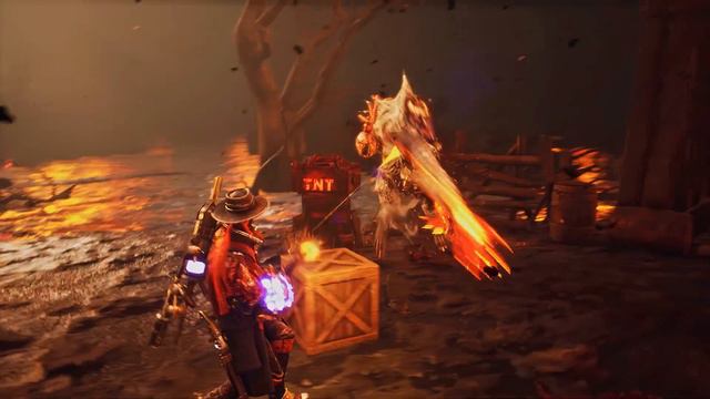 Evil West Reveal Trailer 4K HDR 60FPS PS5 PS4 Xbox Series X/S PC смотреть онлайн