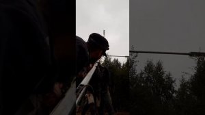 Как установить опору освещения вручную без крана, без вышки , работают специалисты.