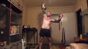 жим гири 40кг проба