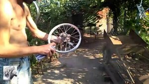 Восстановление детского велосипеда.