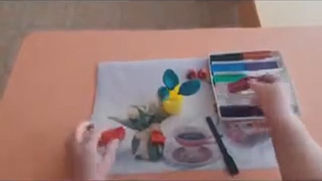 Заняття на тему: Ліплення фіалка, 5 група, вихователь Димченко І.Г. смотреть онлайн