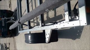 Покупка прицепа под лодку Гладиатор 420 видео 53