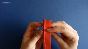 Красная кнопка оригами ? Игрушка из бумаги без клея ? Red Button Origami Fidget Toy