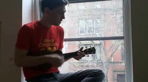 I've Just Seen A Face - Beatles cover on uke