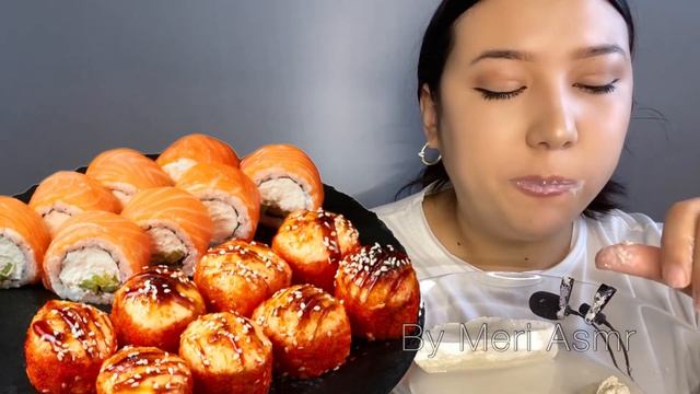 Любимые суши роллы | запеченные роллы , васаби соевый соус смотреть онлайн