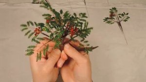 Рябина из бисера Часть 2 / Rowan Beaded Part 2