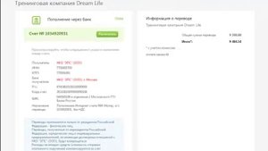 Способ оплаты Банковский перевод