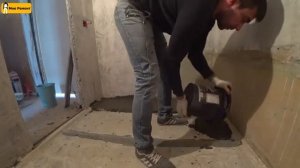 ✅  Стяжка пола сухой смесью пескобетон своими руками | [Ремонт квартир в Костроме - Мне Ремонт]