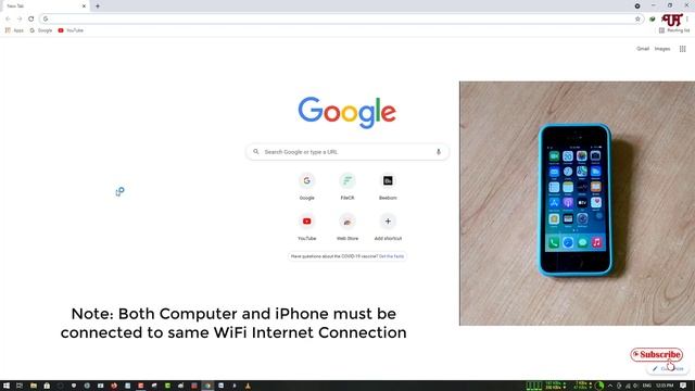 How to mirror iPhone Screen using Chrome Web Browser in Linux Windows  Mac Computer ?
