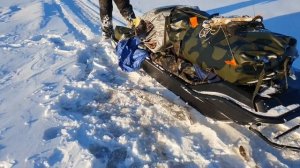 НОЧЕВКА в ПАЛАТКЕ УП-2 Берег зимой в минус 30