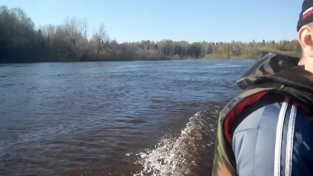 Обкатка мотора Yamaha 5 CMHS смотреть онлайн