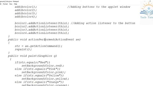 Change Background Color with Buttons using applets in Java || #javatutorials #java #applets смотреть онлайн