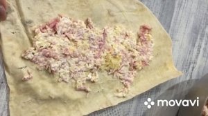 Нереально вкусный завтрак! Рулетики из лаваша с ветчиной и сыром??